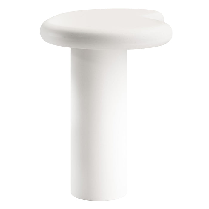 Elowen Outdoor Patio Side Table White