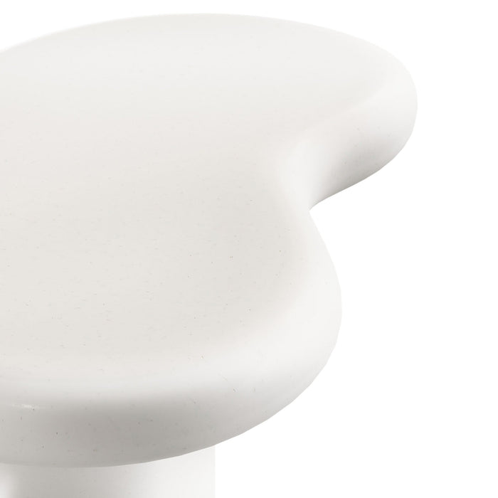 Elowen Outdoor Patio Side Table White