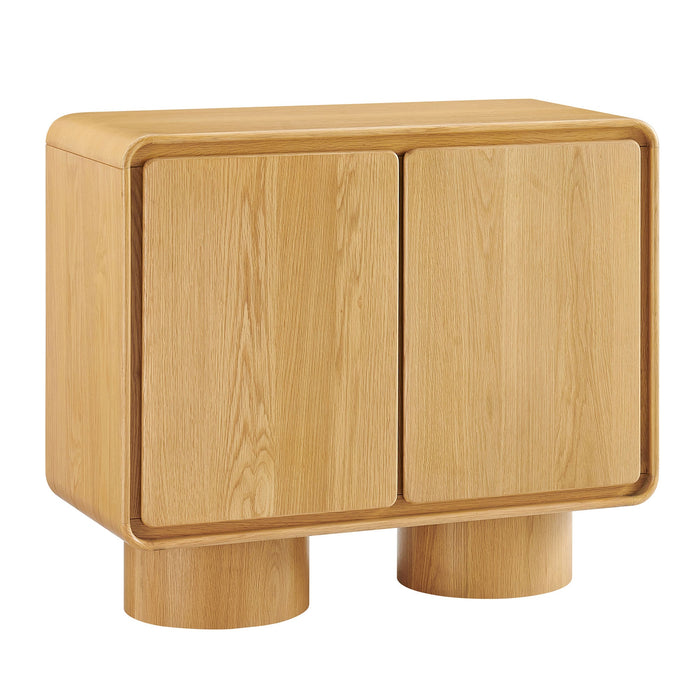 Lumo 2-Door Accent Cabinet Oak