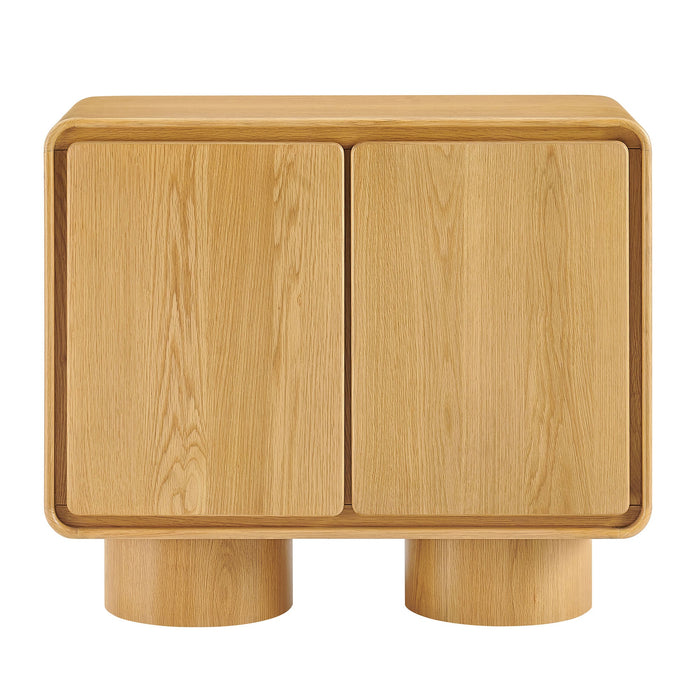 Lumo 2-Door Accent Cabinet Oak