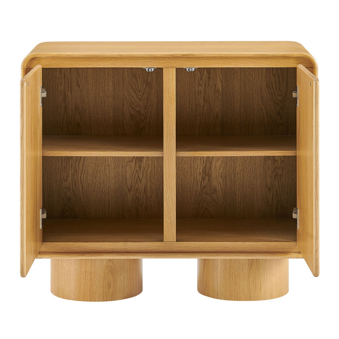 Lumo 2-Door Accent Cabinet Oak