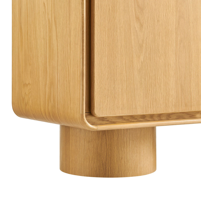 Lumo 2-Door Accent Cabinet Oak