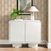 Lumo 2-Door Accent Cabinet White