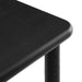 Modway Alvia Rectangular 60" Oak Wood Bar Table in Black - lifestyle view