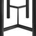 Modway Alvia Rectangular 60" Oak Wood Bar Table in Black - lifestyle view 12