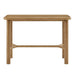 Modway Alvia Rectangular 60" Oak Wood Bar Table in Weathered Oak - detail view