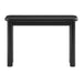 Modway Alvia Oak Wood Console Table in Black - detail view