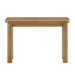 Modway Alvia Oak Wood Console Table in Weathered Oak - detail view