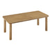 Modway Alvia 86"–105" Extendable Rectangular Oak Wood Dining Table in Weathered Oak - detail view