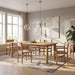 Modway Alvia 86"–105" Extendable Rectangular Oak Wood Dining Table in Weathered Oak - lifestyle view 15