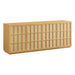 Aiko 76 Inch Japandi Sideboard Light Oak