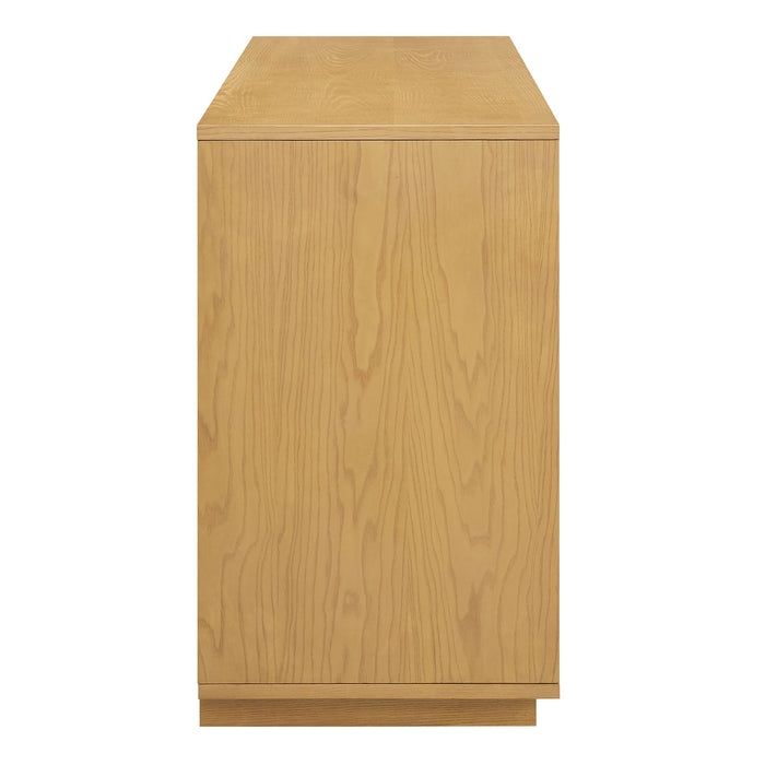 Aiko 76 Inch Japandi Sideboard Light Oak