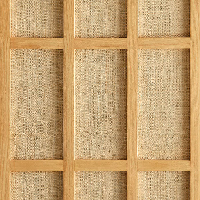 Aiko 76 Inch Japandi Sideboard Light Oak