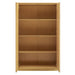 Aiko 64 Inch Tall Japandi Storage Cabinet Light Oak