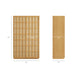 Aiko 64 Inch Tall Japandi Storage Cabinet Light Oak
