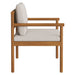 Eleni 7 Piece Outdoor Patio Teak Wood Dining Set by Modway - view 24