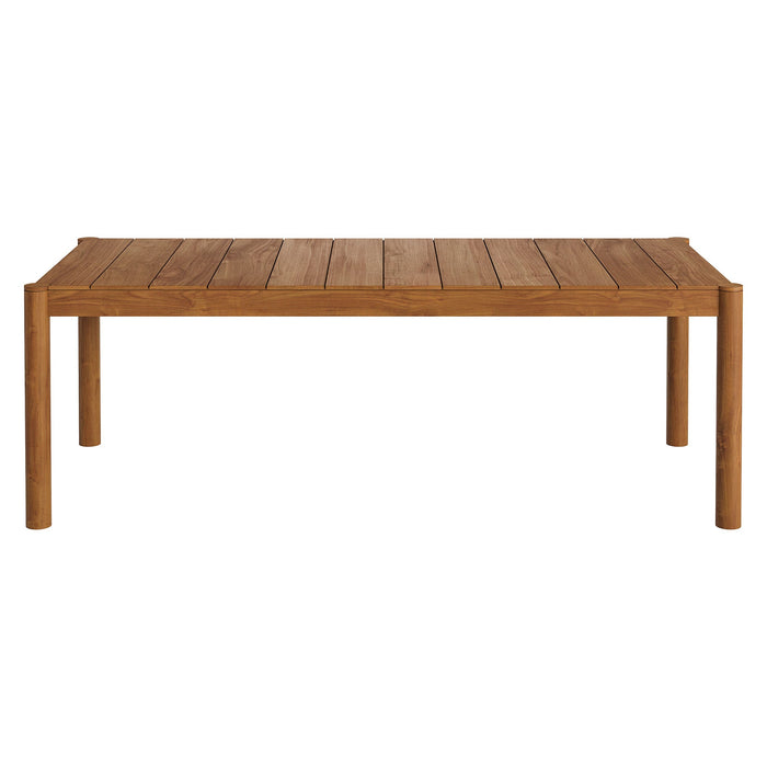 Eleni 7 Piece Outdoor Patio Teak Wood Dining Set by Modway - view 27