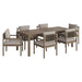 Eleni 7 Piece Outdoor Patio Teak Wood Dining Set by Modway - view 30