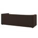 Hilda 86" Curved Back Performance Velvet Sofa Chocolate Brown