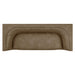 Hilda 86" Curved Back Vegan Leather Sofa Mushroom