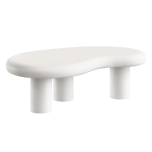Elowen Outdoor Patio Coffee Table White