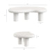 Elowen Outdoor Patio Coffee Table White
