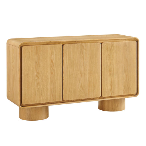Lumo 3-Door Accent Cabinet Oak