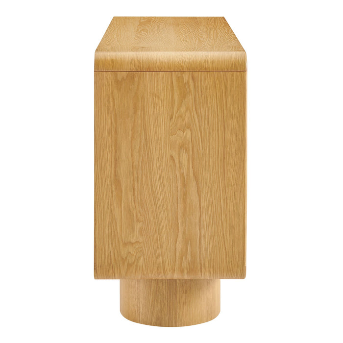 Lumo 3-Door Accent Cabinet Oak