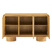 Lumo 3-Door Accent Cabinet Oak