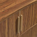 Radcliffe 63" Curved Fluted Sideboard Buffet Cabinet Walnut