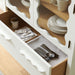 Modway Rory 76 Inch Arched Display Cabinet in White Oak - lifestyle view 13