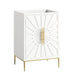 Awaken 24" Bathroom Vanity Cabinet White / 24"