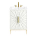 Awaken 24" Bathroom Vanity White White