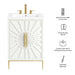 Awaken 24" Bathroom Vanity White White