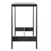 Tahoe 59 Inch Rectangle Outdoor Aluminum Bar Table Gray
