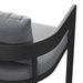 Tahoe Outdoor Patio Aluminum Bar Chair Gray