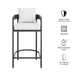Tahoe Outdoor Patio Aluminum Bar Chair White