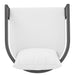 Tahoe Outdoor Patio Aluminum Counter Stool White
