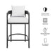 Tahoe Outdoor Patio Aluminum Counter Stool White