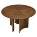 Sloane 54 Inch Round Dining Table Walnut