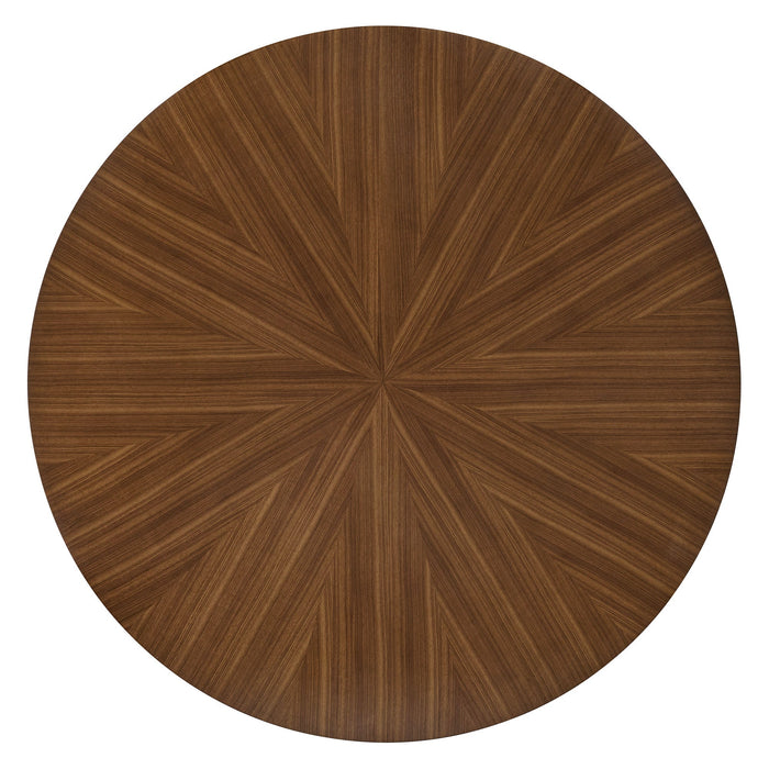 Sloane 54 Inch Round Dining Table Walnut