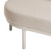 Modway Porta Left-Arm Facing Outdoor Aluminum Modular Piece in Khaki Stone - lifestyle view