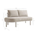 Modway Porta 3 Piece Outdoor Aluminum Modular Sofa - dimensions and specifications