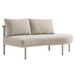 Modway Porta 3 Piece Outdoor Aluminum Modular Sofa - lifestyle view