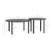 Modway Porta 4 Piece Outdoor Aluminum Modular Sofa Set in Charcoal Anthracite - dimensions and specifications 30