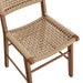 Modway Tindra Woven Dining Chairs Set of 2 in Walnut - lifestyle view 12