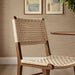 Modway Tindra Woven Dining Chairs Set of 2 in Walnut - lifestyle view 14