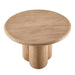 Tori 48 Inch Round Indoor and Outdoor Dining Table Oak