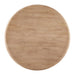 Tori 48 Inch Round Indoor and Outdoor Dining Table Oak