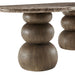 Pietra Indoor Outdoor Oval Dining Table Dark Emperador Marble